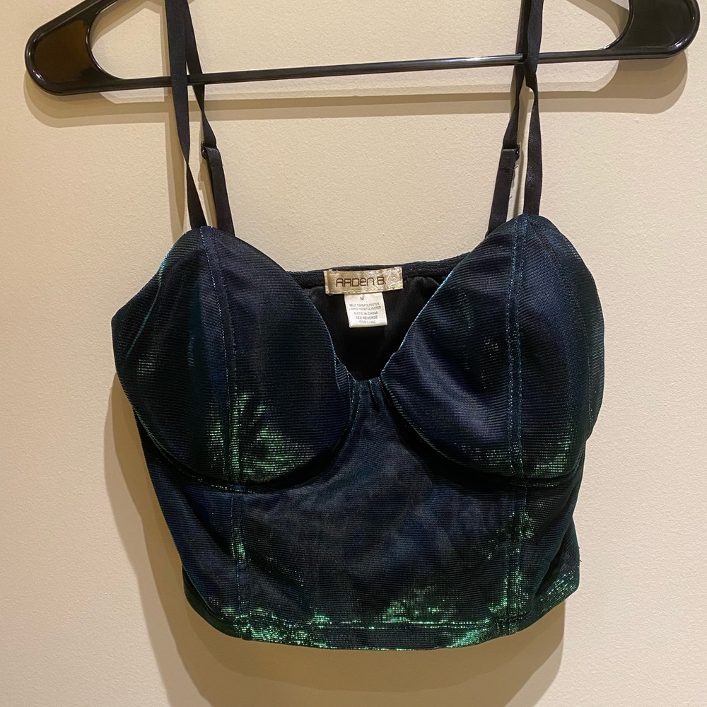 Iridescent Crop Tank
